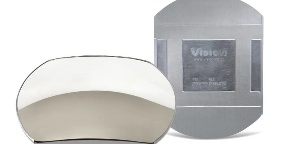 Espelho Convexo Autocolante Retangular