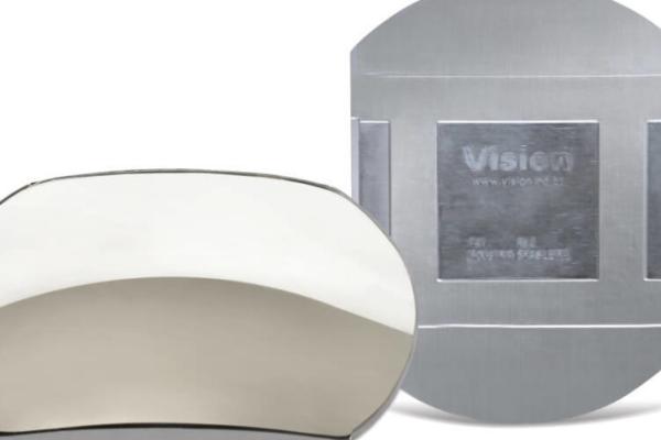 Espelho Convexo Autocolante Retangular